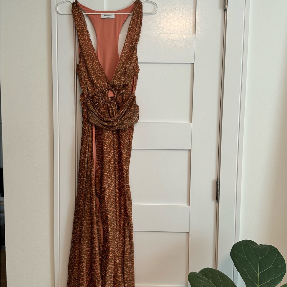 Vintage look floral wrap style dress , Bailey 44